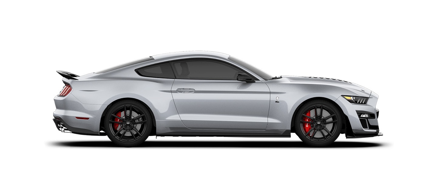 Mustang Shelby GT500 2021 el Deportivo Street Legal Más Potente de Ford en color Plata