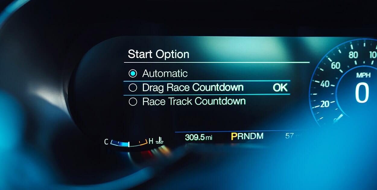 Mejora tus habilidades como piloto con los Track Apps equipados en Ford Mustang Shelby GT500 2021