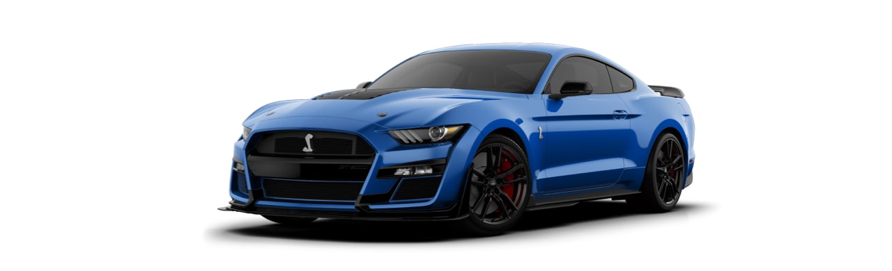 Mustang Shelby GT500 2022 el Deportivo Street Legal Más Potente de Ford en color Azul Atlas
