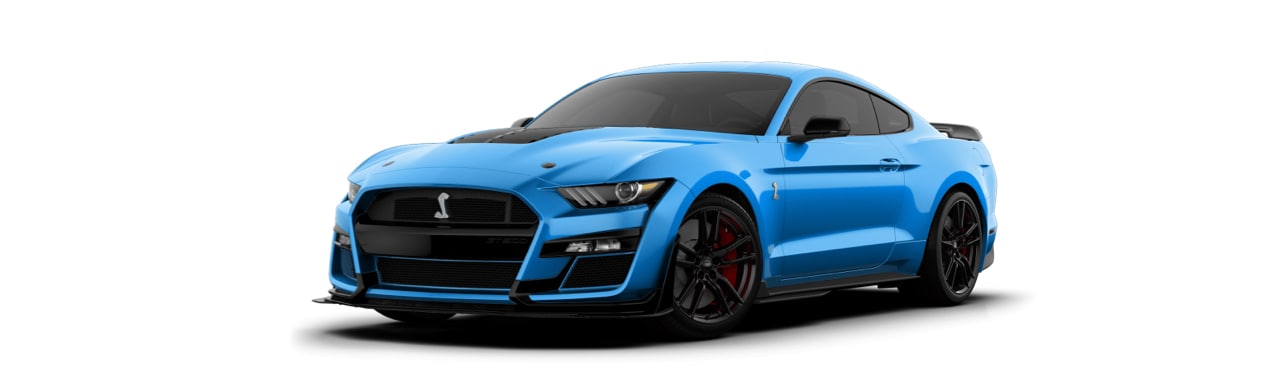 Mustang Shelby GT500 2022 el Deportivo Street Legal Más Potente de Ford en color Azul Icónico