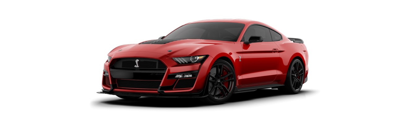Mustang Shelby GT500 2022 el Deportivo Street Legal Más Potente de Ford en color Rojo Cereza