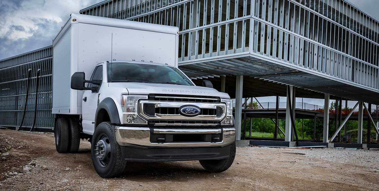 Poderoso Motor Power Stroke Turbo Diésel de Ford Super Duty Chasis 2021 F350, F450 y F550