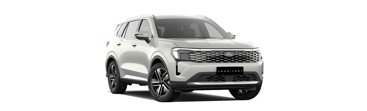 Ford Territory HEV 2026, Camioneta SUV Híbrida de Gran Equipamiento y Tecnología Color Blanco Perla