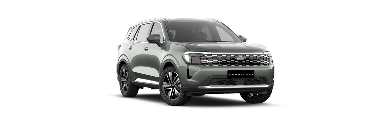 Ford Territory HEV 2027, Camioneta SUV Híbrida de Gran Equipamiento y Tecnología Color Verde Oasis