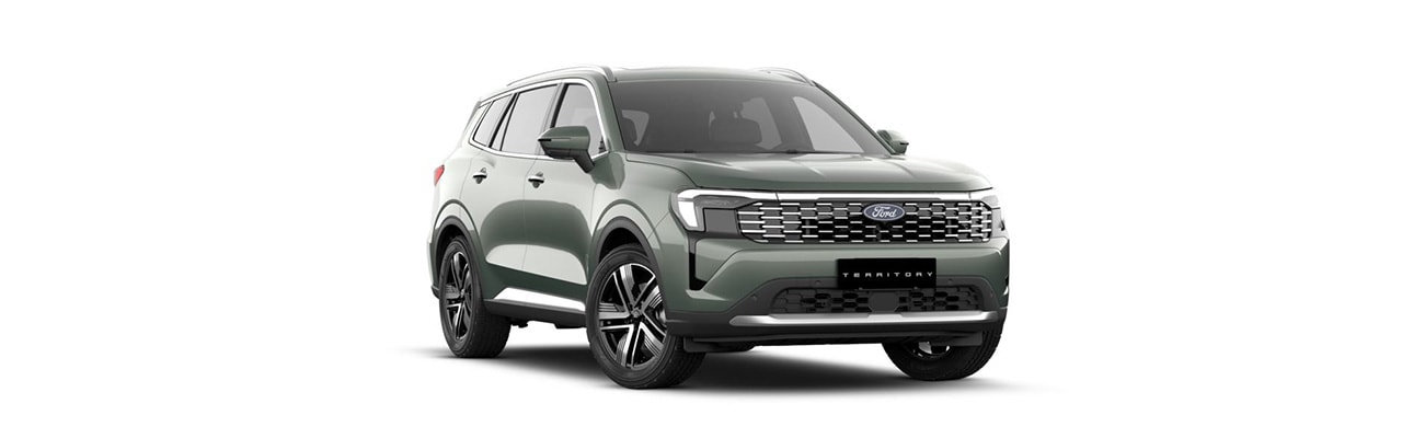 Ford Territory HEV 2027, Camioneta SUV Híbrida de Gran Equipamiento y Tecnología Color Verde Oasis