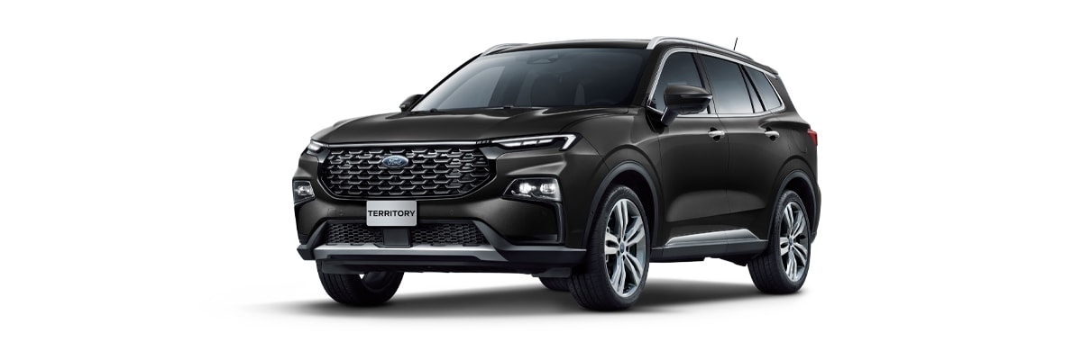 Ford Territory 2023 la Nueva Camioneta SUV de gran Comodidad y Tecnología en Color Negro Brillante