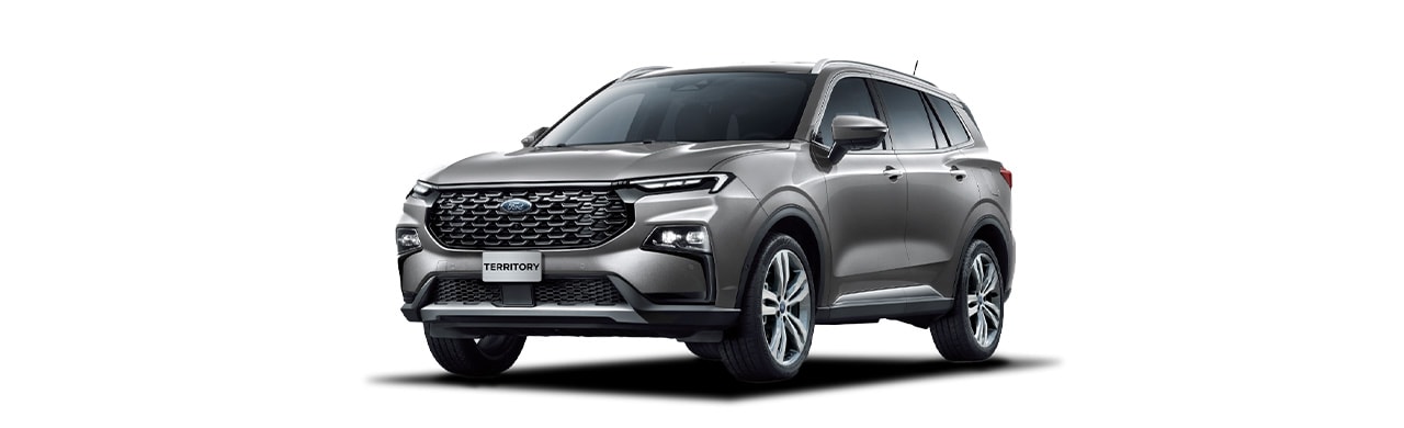 Ford Territory 2024 la Nueva Camioneta SUV de gran Comodidad y Tecnología en Color Gris Brillante