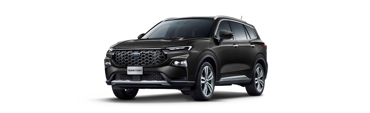 Ford Territory 2024 la Nueva Camioneta SUV de gran Comodidad y Tecnología en Color Negro Brillante