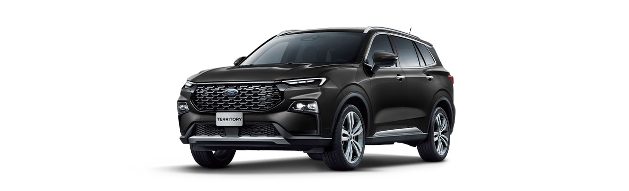 Ford Territory 2024 la Nueva Camioneta SUV de gran Comodidad y Tecnología en Color Negro Brillante