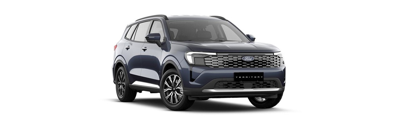 Ford Territory 2026, Camioneta SUV de Gran Equipamiento y Tecnología Color Azul Nocturno
