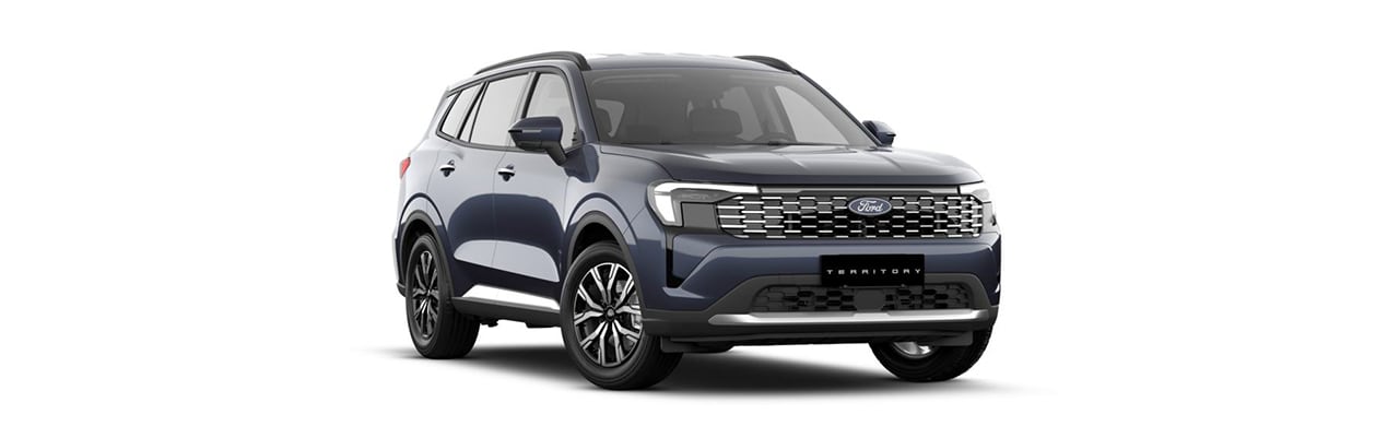 Ford Territory 2026, Camioneta SUV de Gran Equipamiento y Tecnología Color Azul Nocturno