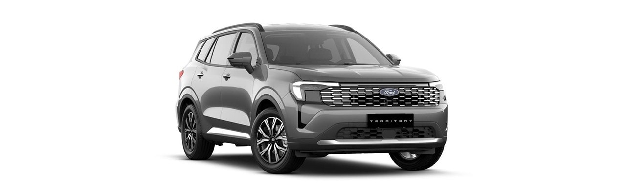 Ford Territory 2026, Camioneta SUV de Gran Equipamiento y Tecnología Color Gris Brillante