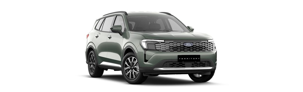 Ford Territory 2026, Camioneta SUV de Gran Equipamiento y Tecnología Color Verde Oasis