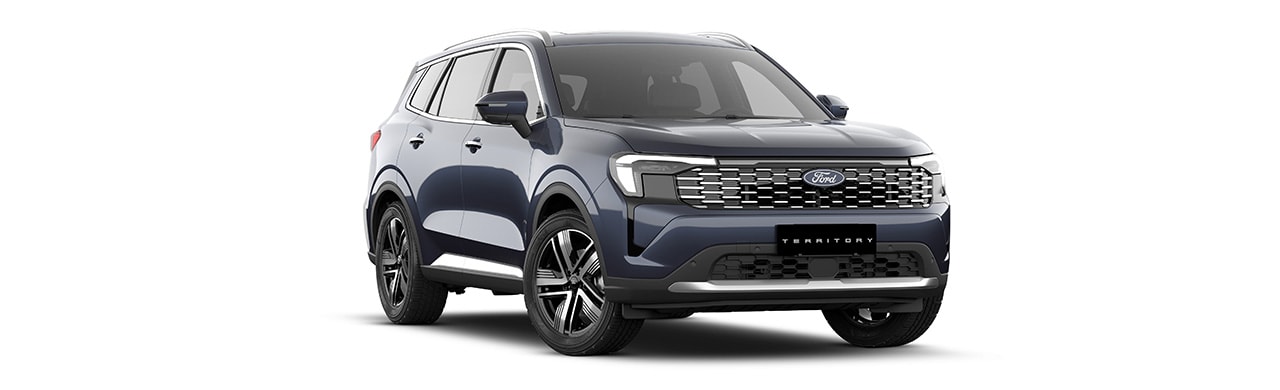 Ford Territory 2027, Camioneta SUV de Gran Equipamiento y Tecnología Color Azul Nocturno