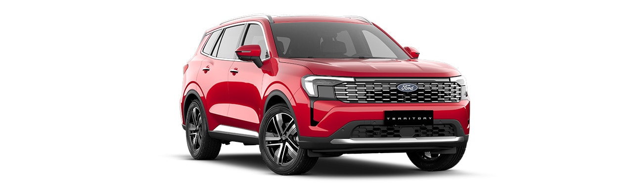 Ford Territory 2027, Camioneta SUV de Gran Equipamiento y Tecnología Color Rojo Rubí
