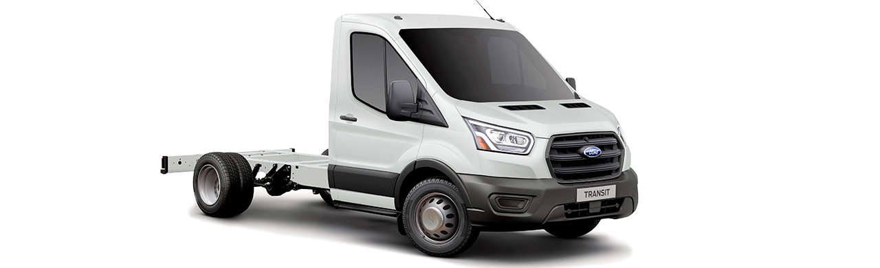 Encuentra el Camión Comercial chasis cabina de Ford para empresa o negocio en color Blanco Nieve
