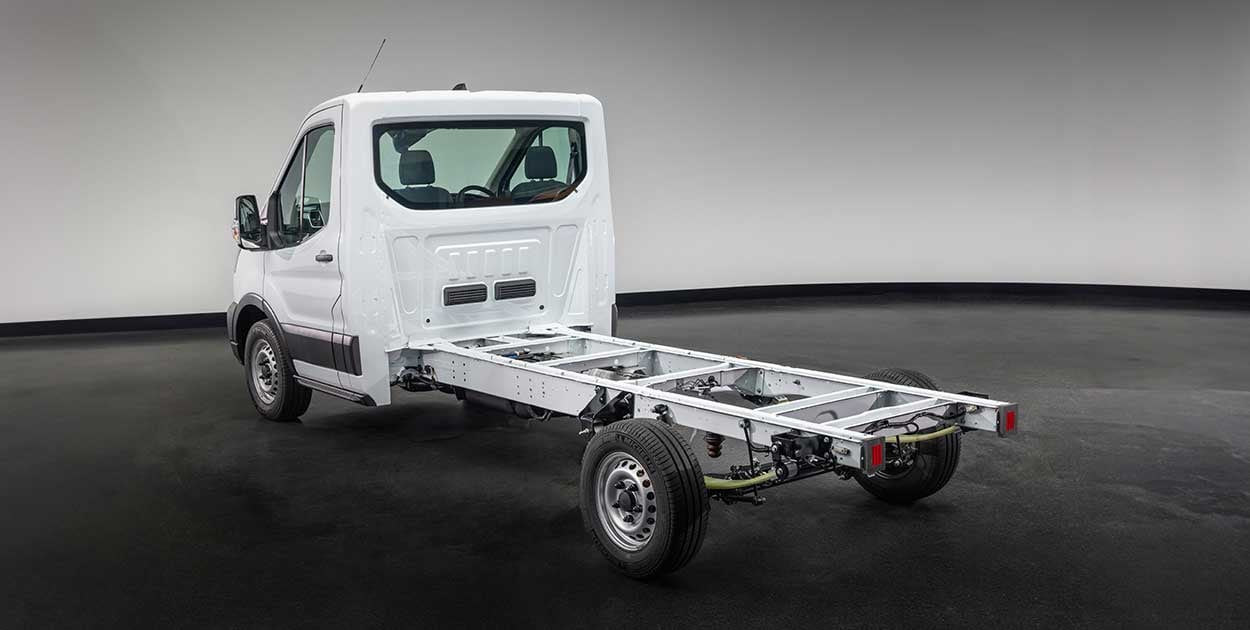 Ford Transit Chasis 2026, Camión de Trabajo de Gran Capacidad de Carga adaptable a negocio