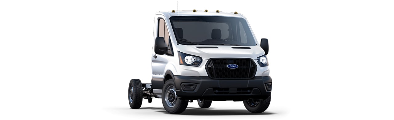Ford Transit Chasis 2027, Vehículo Comercial Versátil de Carga para Trabajo color Blanco Nieve
