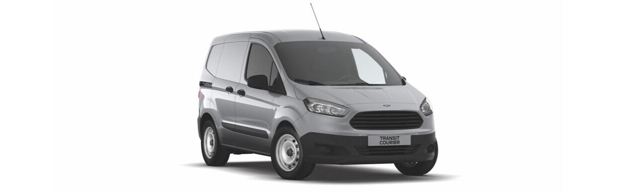 Van Comercial de Entrega y Reparto Ford Transit Courier 2022 en Color Gris Mercurio
