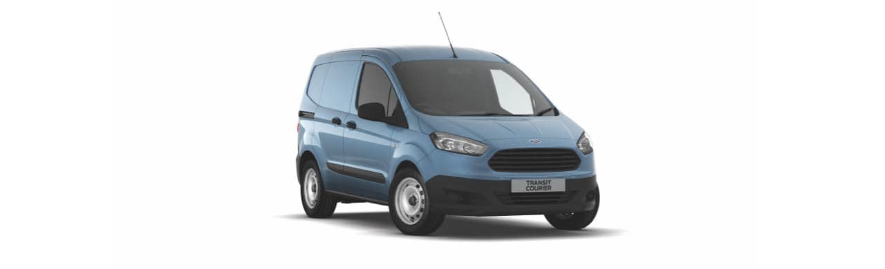 Vehículo Comercial de Carga, Entrega y Reparto Ford Transit Courier 2021 en Color Azul Metálico
