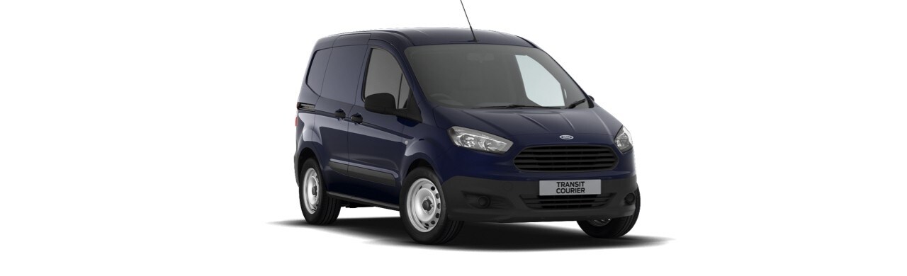 Vehículo Comercial de Entrega y Reparto Ford Transit Courier 2022 en Color Azul Marino Brillante