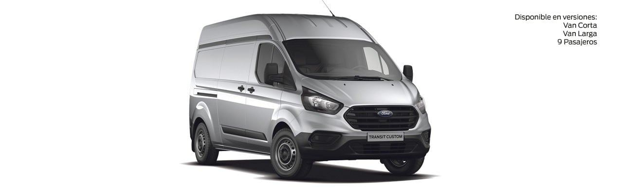 Conoce Ford Transit Custom, Vehículo Comercial para tu empresa disponible en color Gris Mercurio