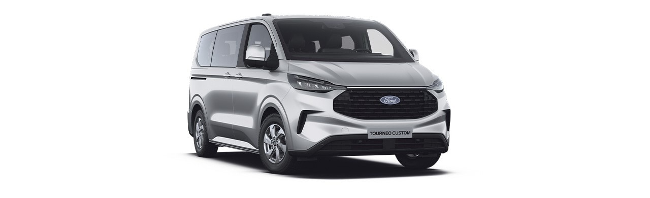 Ford Transit Custom 2024, Vehículo Comercial de Carga y Trabajo color Gris Mercurio