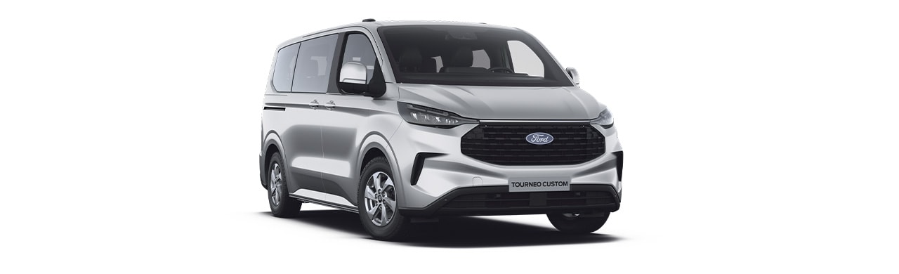 Ford Transit Custom 2024, Vehículo Comercial de Carga y Trabajo color Gris Mercurio
