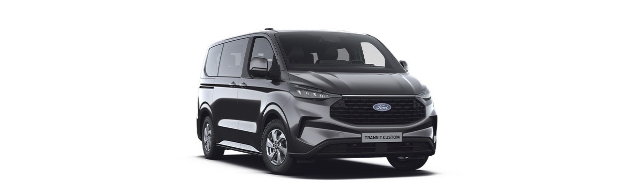 Ford Transit Custom 2023, Vehículo Comercial de Carga y Trabajo color Gris Imán
