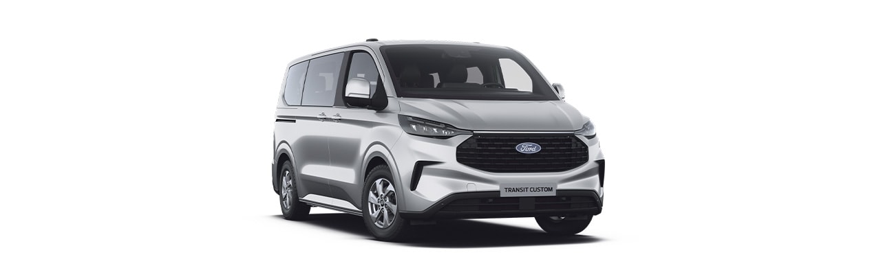 Ford Transit Custom 2025, Vehículo Comercial de Carga y Trabajo color Gris Mercurio