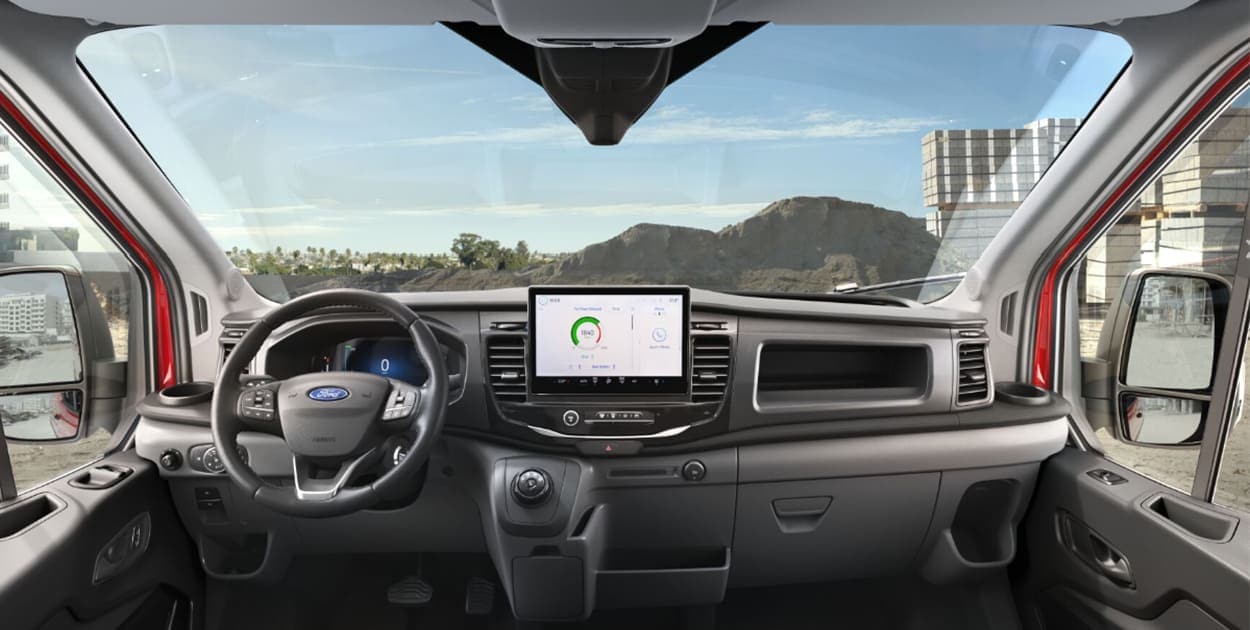 Conoce equipamiento de confort incluido en Ford E-Transit 2025