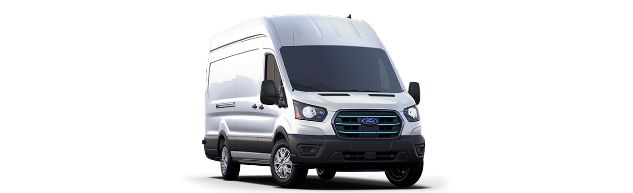 Ford E-Transit 2026, Van Comercial Eléctrica de Trabajo Color Blanco Oxford