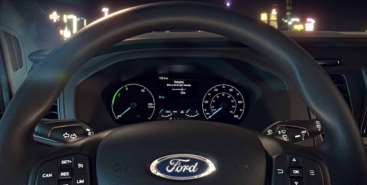 Maneja con confianza en cada Jornada con Tecnología de Seguridad equipada en Ford E-Transit 2026