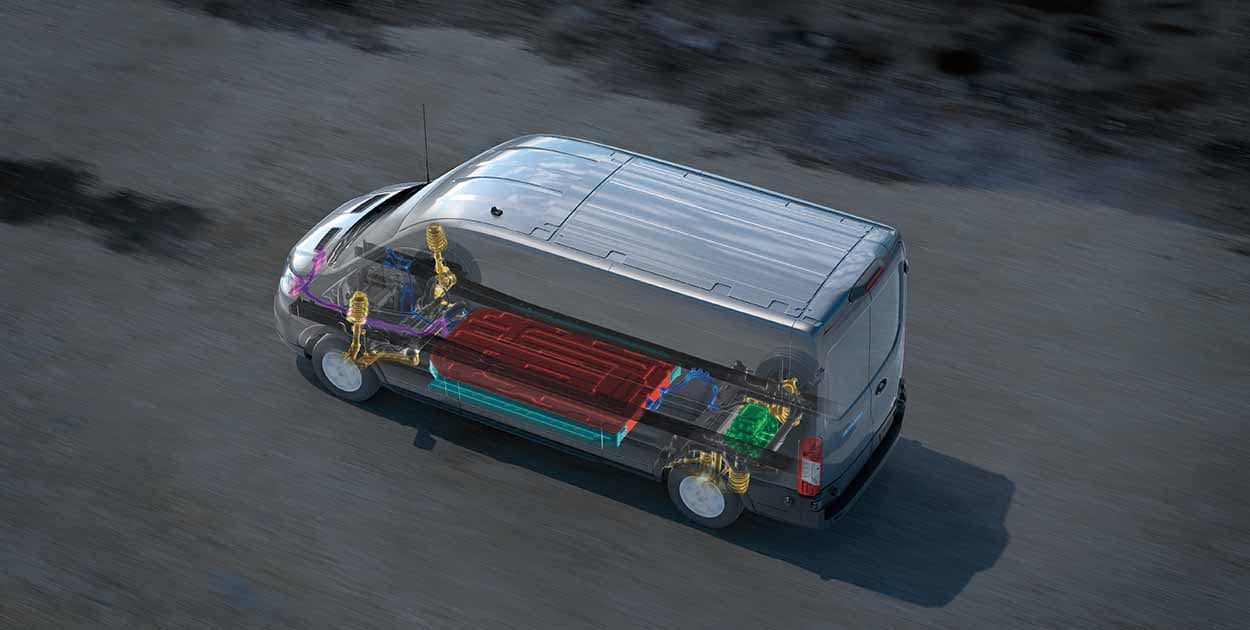 Ford E-Transit 2026 Camioneta Van Eléctrica que optimiza el espacio de carga y batería