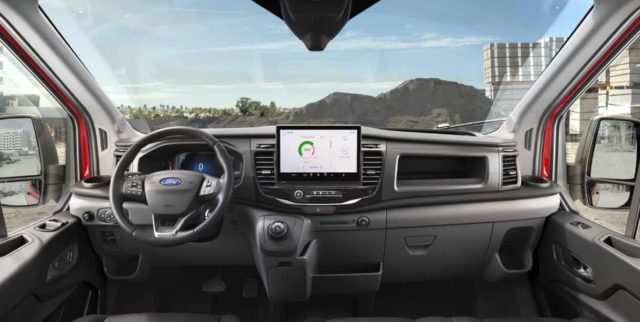 Conoce equipamiento de confort incluido en Ford E-Transit 2026