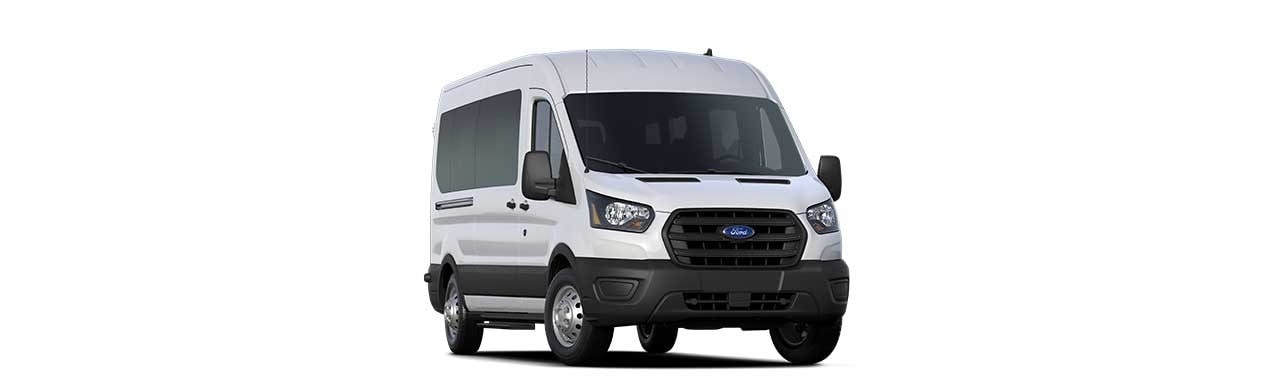 Ford Transit Pasajeros 2025, Van Comercial de Transporte color Blanco Nieve
