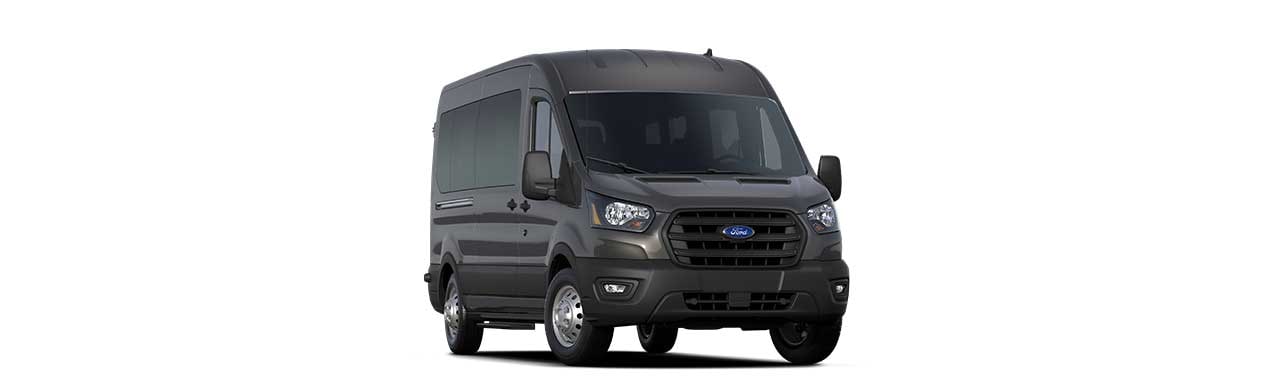 Ford Transit Pasajeros 2025, Van Comercial de Transporte color Gris Imán