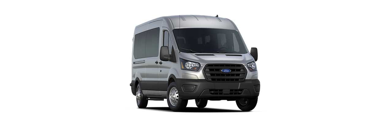 Ford Transit Pasajeros 2025, Van Comercial de Transporte color Gris Mercurio