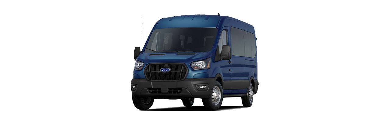Ford Transit Pasajeros 2025, Van Comercial Ford Transit Pasajeros 2026, Van Comercial de Transporte color Azul Marino Brillantede Transporte color Gris Mercurio