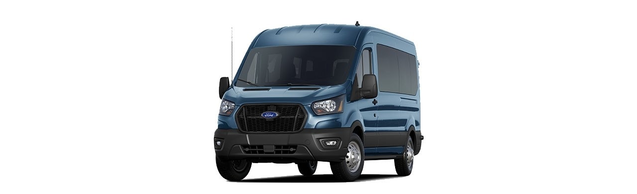 Ford Transit Pasajeros 2026, Van Comercial de Transporte color Azul Metálico