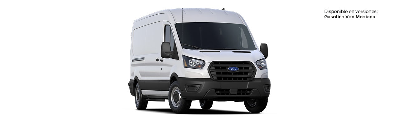 Ford Transit Van 2021 la Camioneta Van a Gasolina y Diésel Disponible en color Blanco Oxford