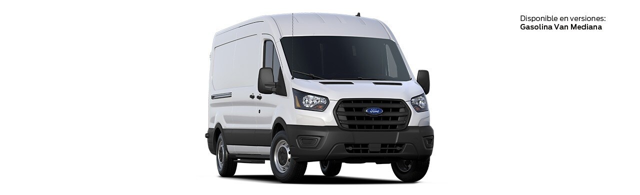 Ford Transit Van 2021 la Camioneta Van a Gasolina y Diésel Disponible en color Blanco Oxford