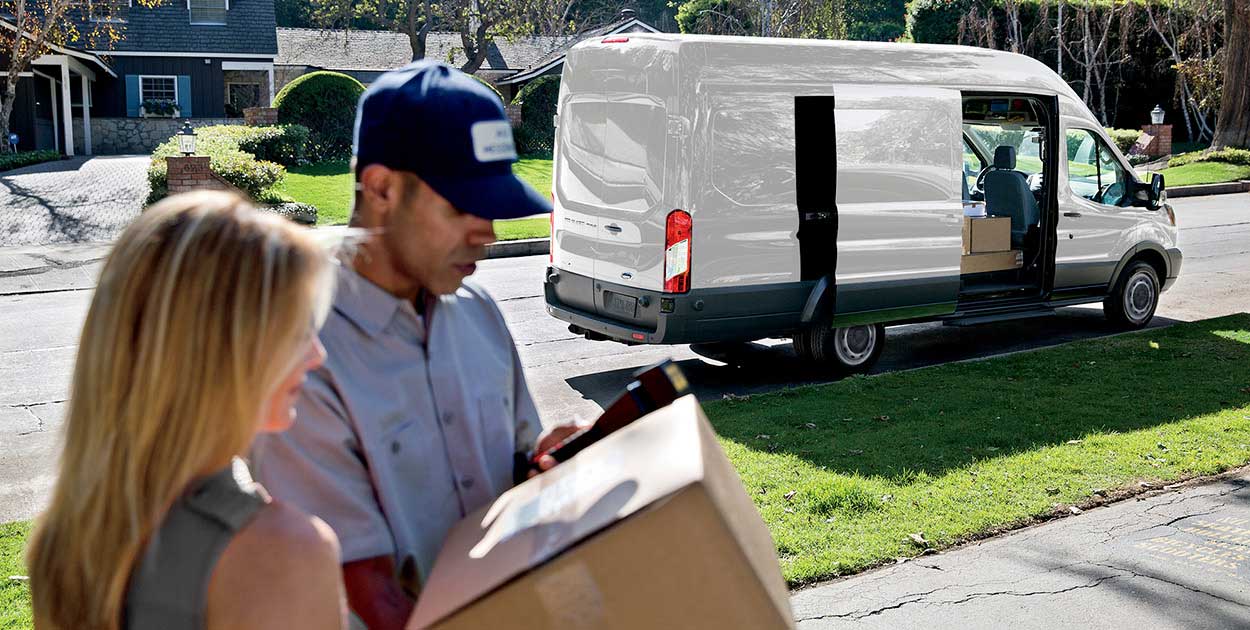 El Motor a Diésel de Ford Transit Van 2021 entrega gran poder para llevar lo que necesites