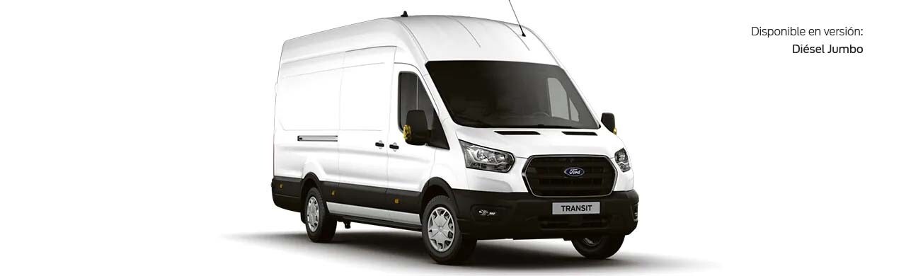 Ford Transit Van 2022, la Camioneta de Trabajo de Gran Eficiencia en Color Blanco Nieve