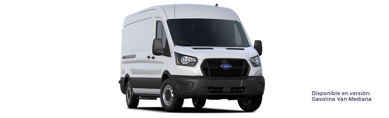 Ford Transit Van 2023, Vehículo Comercial de Trabajo en color Blanco Oxford