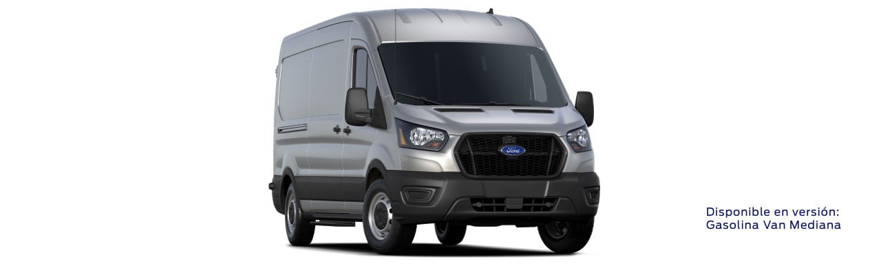 Ford Transit Van 2023, Vehículo Comercial de Trabajo en color Plata Estelar