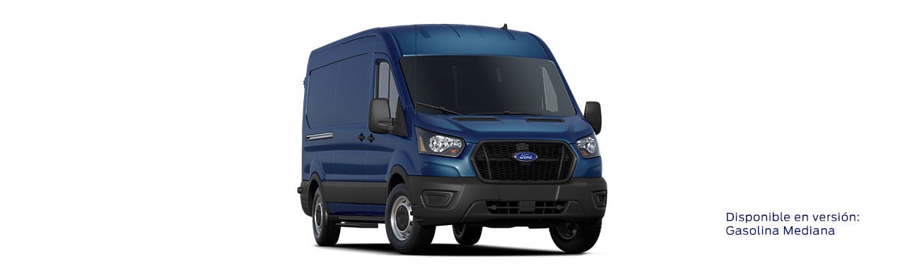 Ford Transit Van 2024, Vehículo Comercial de Trabajo en color Azul Metrópolis
