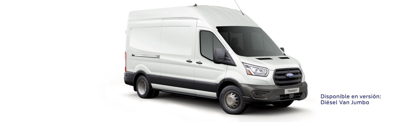 Ford Transit Van 2024, Vehículo Comercial de Trabajo en color Blanco Nieve