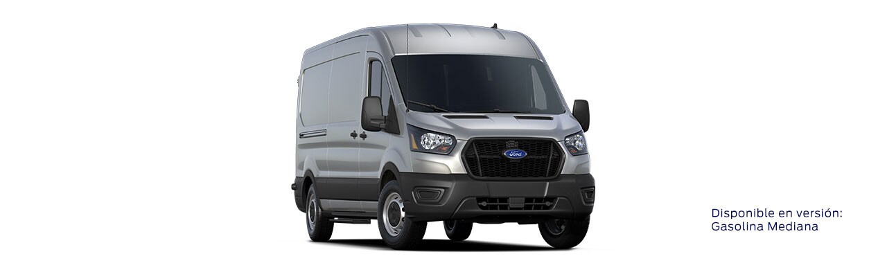 Ford Transit Van 2024, Vehículo Comercial de Trabajo en color Plata Estelar Gris