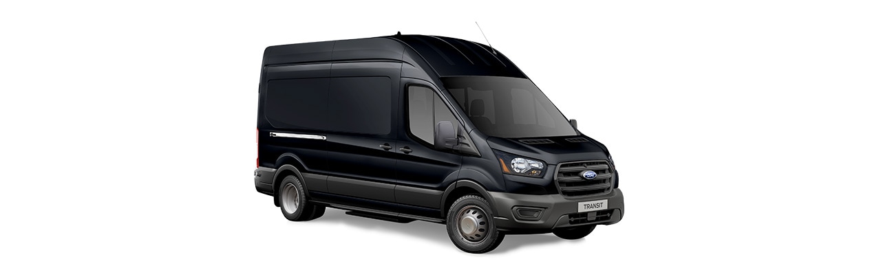 Ford Transit Van 2026, Vehículo Comercial de Trabajo en color Negro Obsidiana